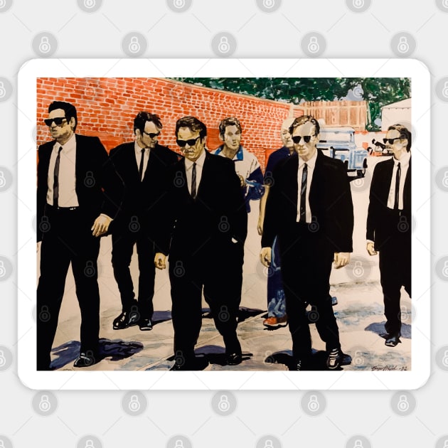 Reservoir Dogs Sticker by BryanWhipple